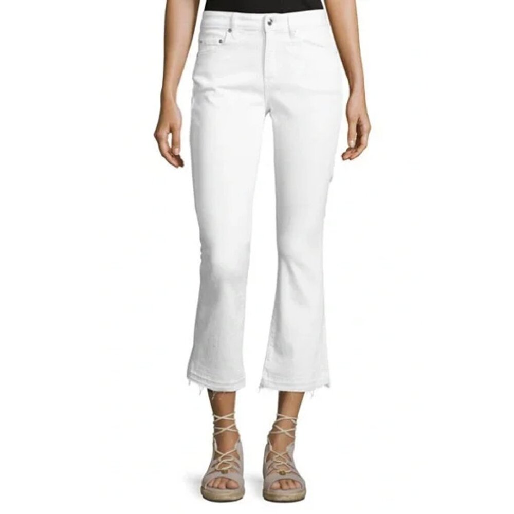 Derek Lam 10 Crosby Denim Gia White Size 25